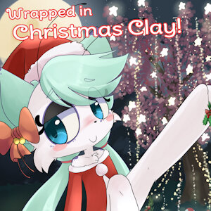 Wrapped in Christmas Clay!