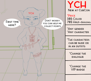 YCH - Cub Con Get Points