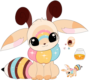 🍯 ✧ Rainbow Beevee ✧ 🍯