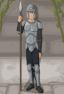 *C*_Young soldier
