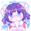 [animated] umiko blinkie icon!