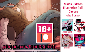 Deep Red + Hazbin Hotel Poll and others up on Patreon