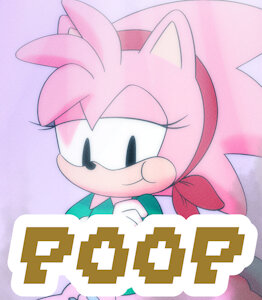 Classic Amy rose comish part 2