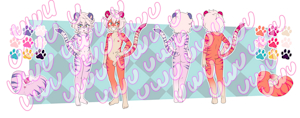 tiger twins for adoption :3 (OPEN)