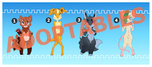 Adoptables Sale!