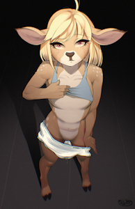 she made a little mess...