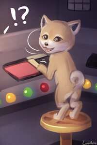 #930 - speed running shiba gamer