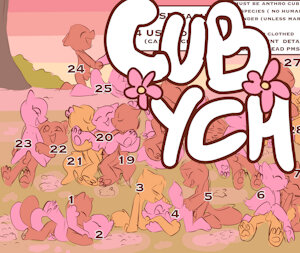 *YCH*_Sunset sweethearts