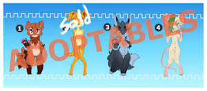 Adoptables sale reminder!