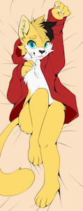 just lying , draw by slushie-nyappy-paws