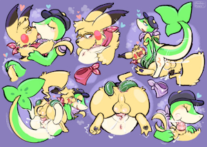 iPad Doodle Page - SleazyPikachu