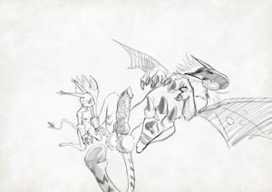 Gatomon X Gryphonmon