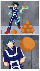 Kaemon and Midoriya: Quirk Training