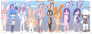 *ADOPTABLES*_Easter bunbuns