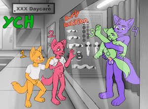 Group YCH Auction: XXX Daycare