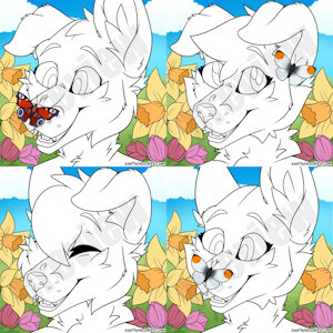 Spring Canine Icon Base (Customisable)