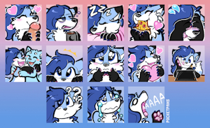 Luna Emoji Sheet