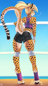 Sporty Cheetah [clothed]