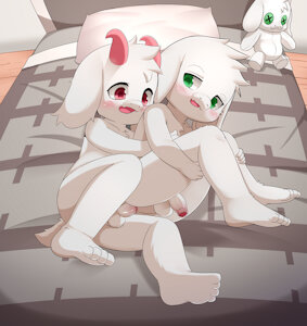 ralsei x asriel ~