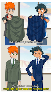 Ash and Parker: Elegant Pokémon Trainers