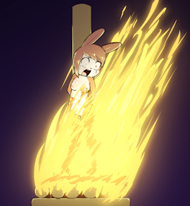 Cooking bunny