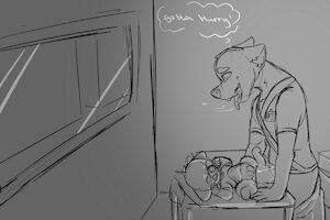 On the clock
