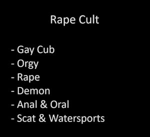 Rape Cult - Suggestion from Subscribestar
