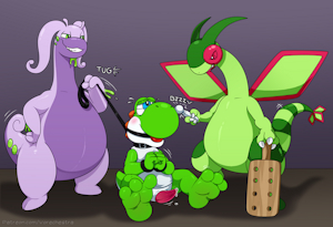 Lenni x Flygon and Goodra