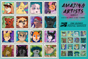 Icon Trade Stamp Sheet