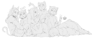 Oops all cats!