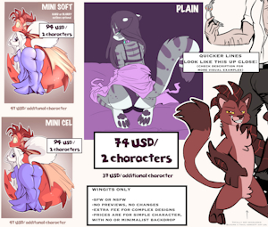 SOLO  AND MULTI-OC WING ITS OPEN ( toggle between pics to see pricing)