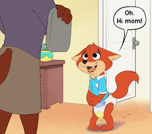 Oh... Hi mom...
