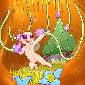 Natural White Butterfly + Commision Open (open comms)