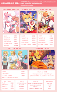 May 2024 commissions OPEN (READ DESCRIPTION)