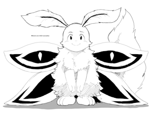Shy Floof Moth Boy