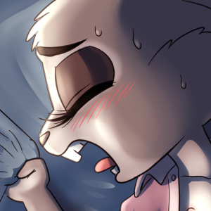 Intense Bunny Moment