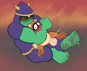 [bad end] Tanuki Caught