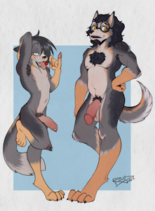 Flat Color Comm for Pepperonifromage