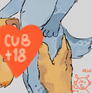 Pup and Lion 2