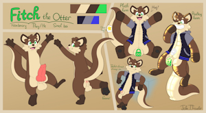 Fitch's ref sheet (NSFW)