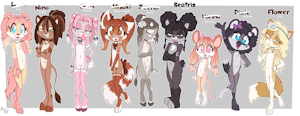 *ADOPTABLES*_Cute haired cuties