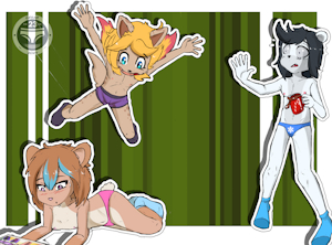 Sketchmission 3 lolis 3 panties