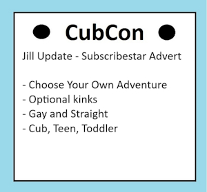 CubCon - Jill Update - Subscribestar Advert