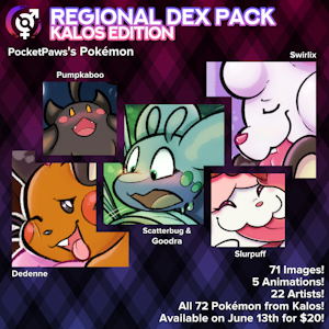 Kalos Pokemon Art Pack! ~