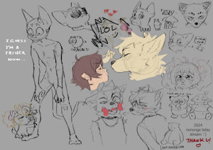 Birthday doodles