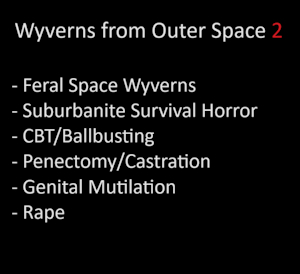 Wyverns from Outer Space 2 - Commission