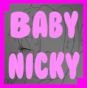 Baby Nicky's dripping bottom