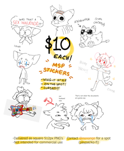 Cursed Stickers/doodles