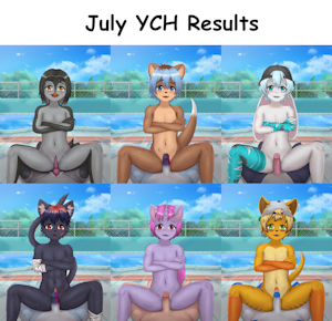 July Swimming Pool YCH Results