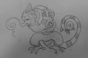 Gecko the Chameleon by theBrave